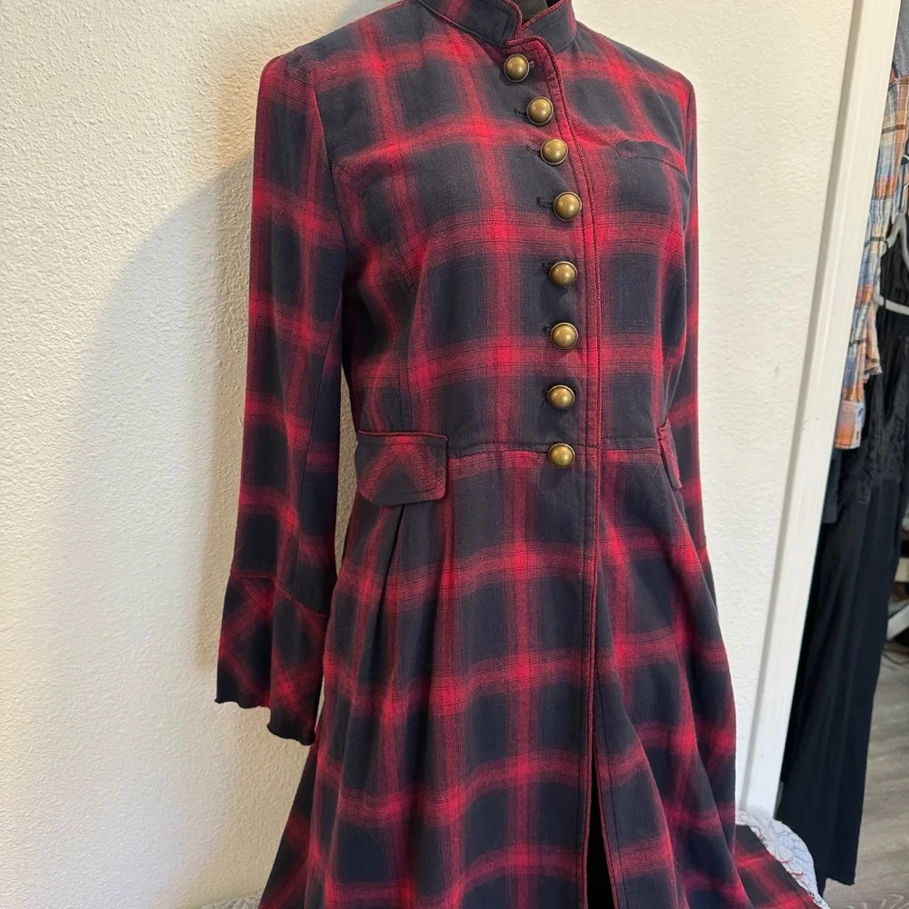 FREE PEOPLE, WE THE FREE ODESSA MARCHING BAND DUSTER.